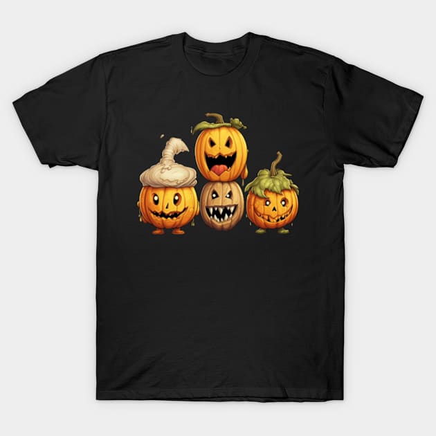 Pumpkins for Halloween T-Shirt by emblemat2000@gmail.com